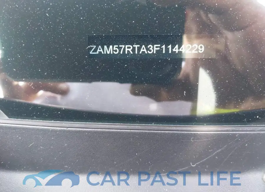 ZAM57RTA3F1144229# 9