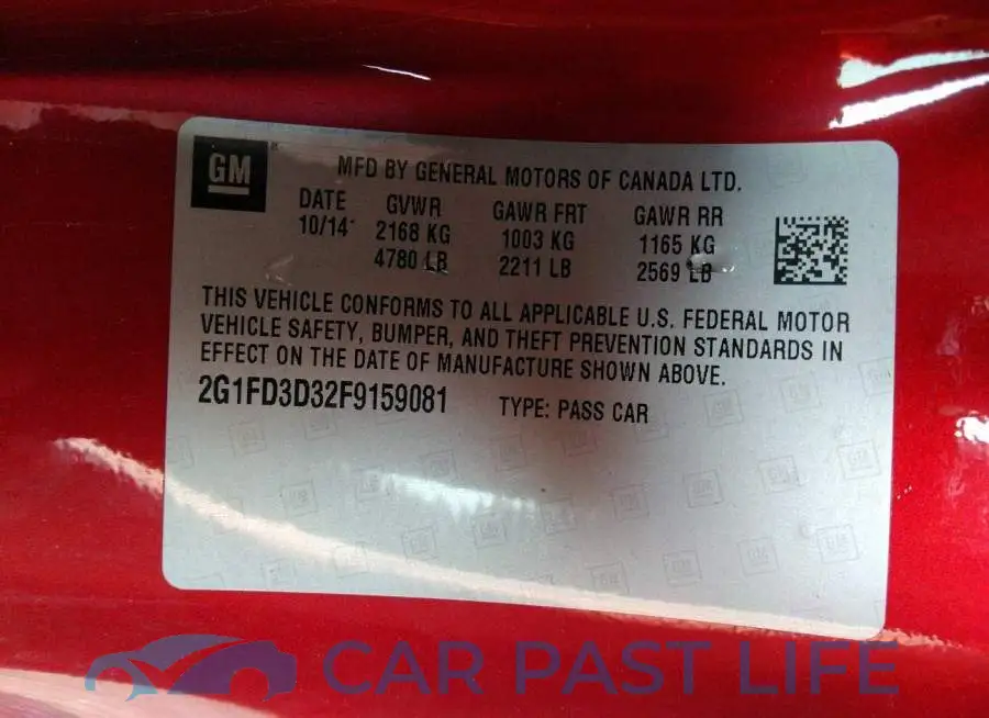 2G1FD3D32F9159081# 9