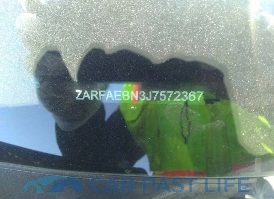 ZARFAEBN3J7572367# 9