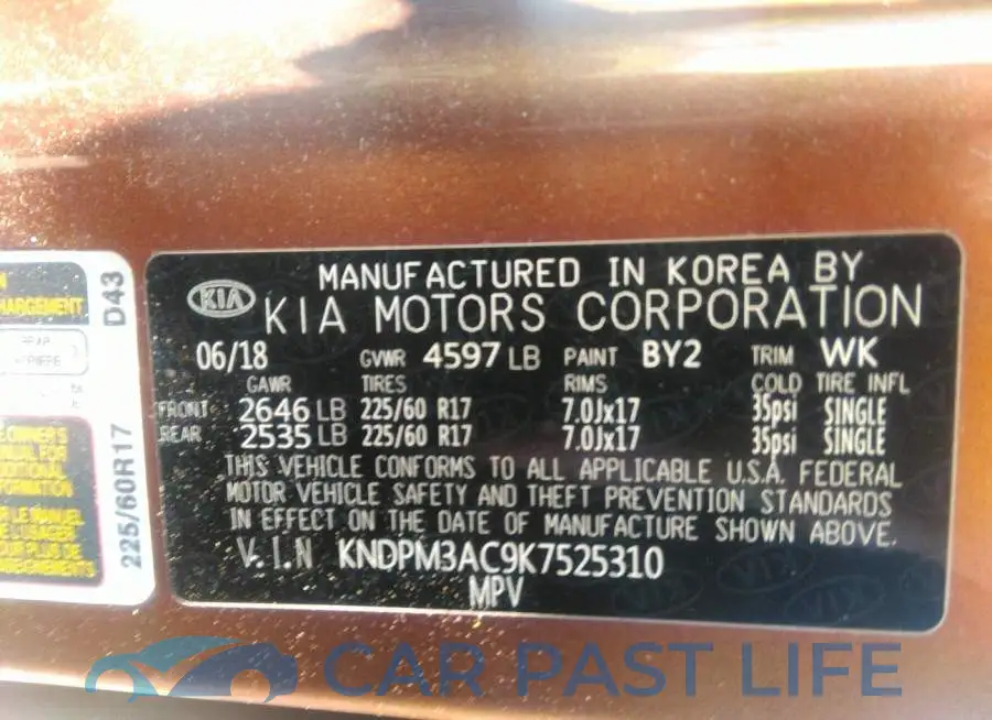 KNDPM3AC9K7525310# 9