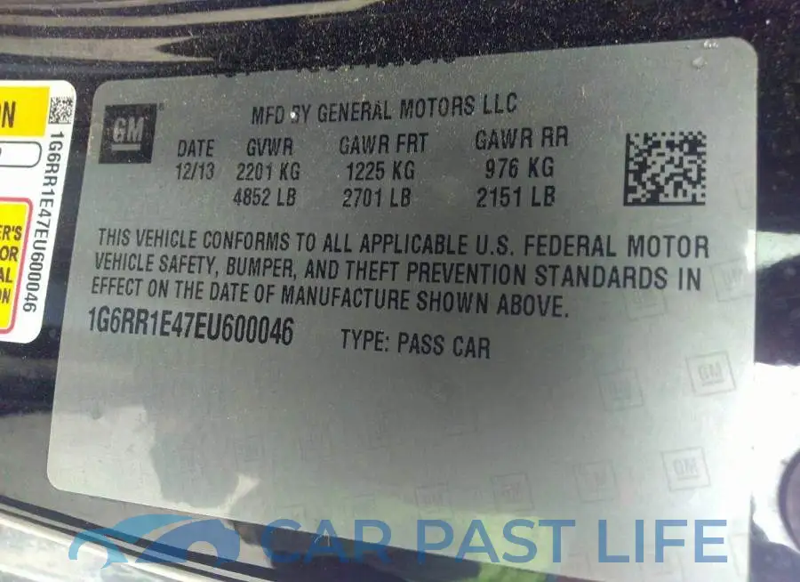 1G6RR1E47EU600046# 9