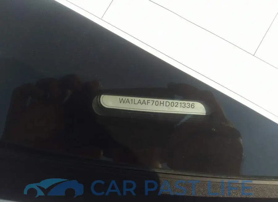 WA1LAAF70HD021336# 9