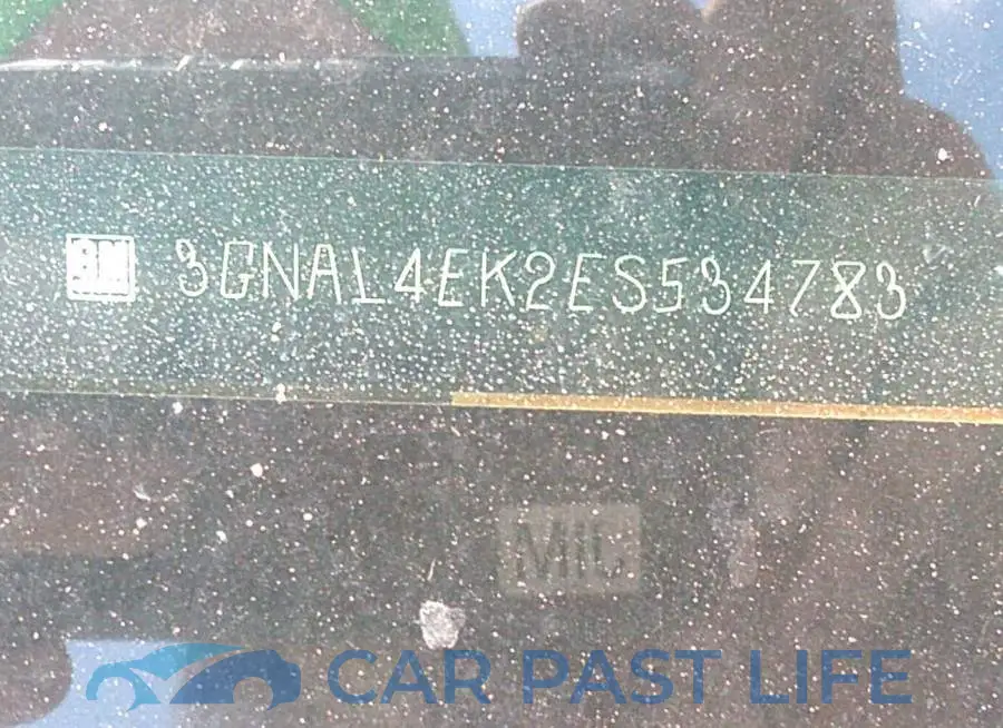 3GNAL4EK2ES534783# 9