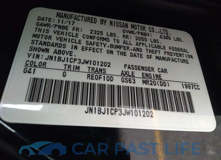 JN1BJ1CP3JW101202# 9