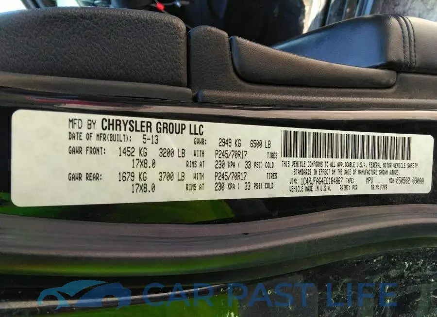 1C4RJFAG4EC184867# 9