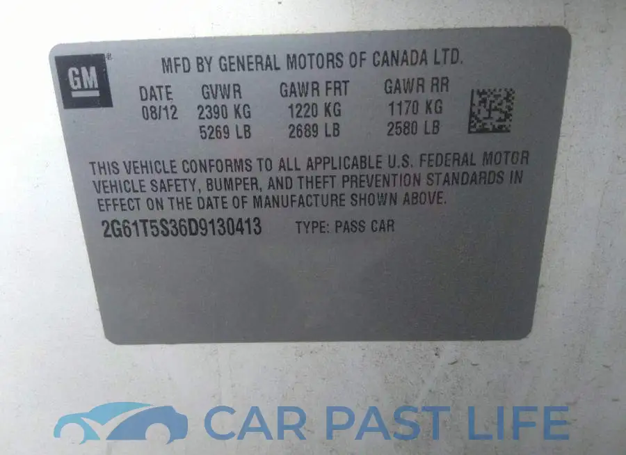 2G61T5S36D9130413# 9