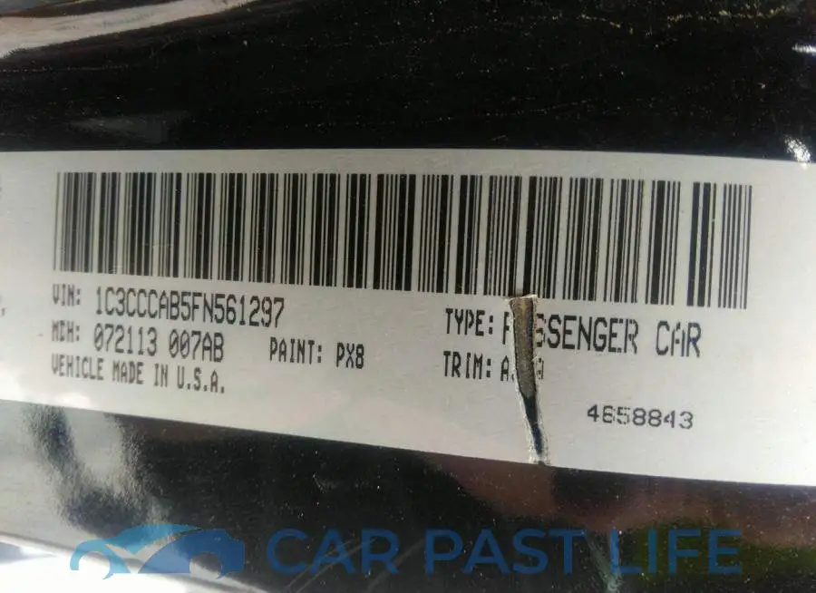 1C3CCCAB5FN561297# 9