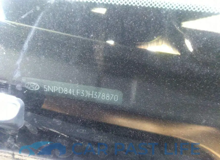 5NPD84LF3JH378870# 9