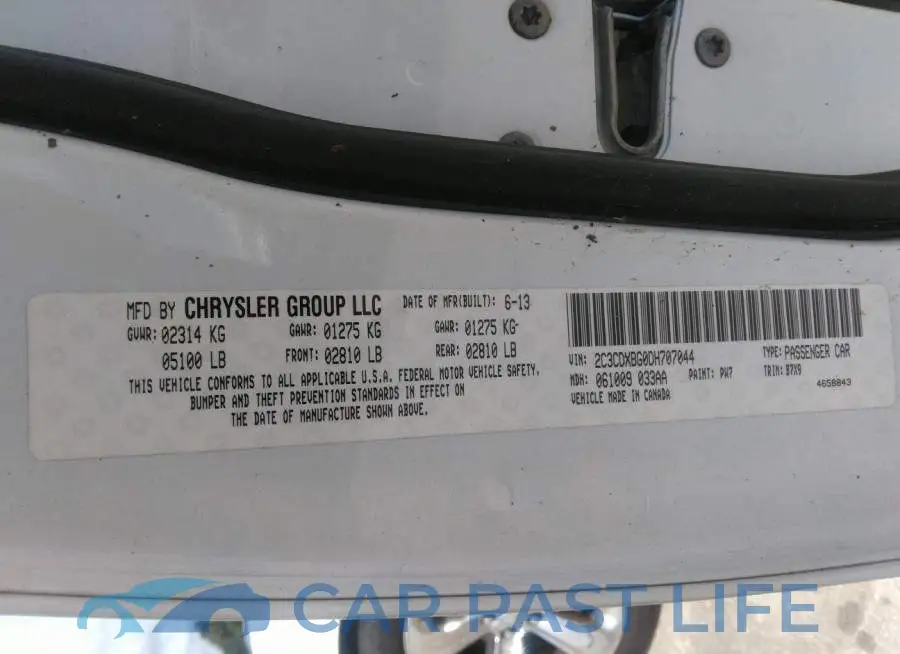 2C3CDXBG0DH707044# 9
