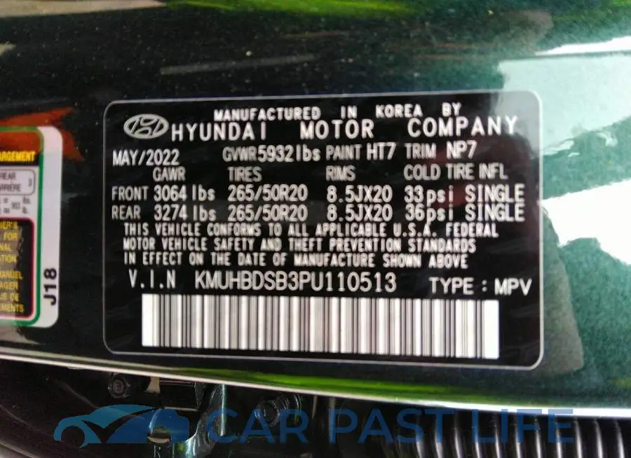 KMUHBDSB3PU110513# 9