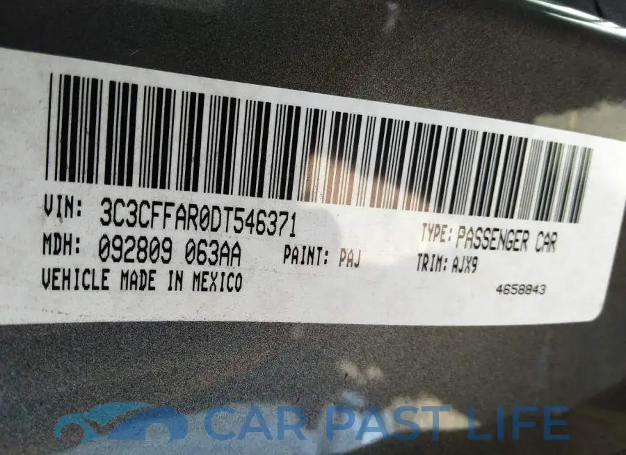 3C3CFFAR0DT546371# 9