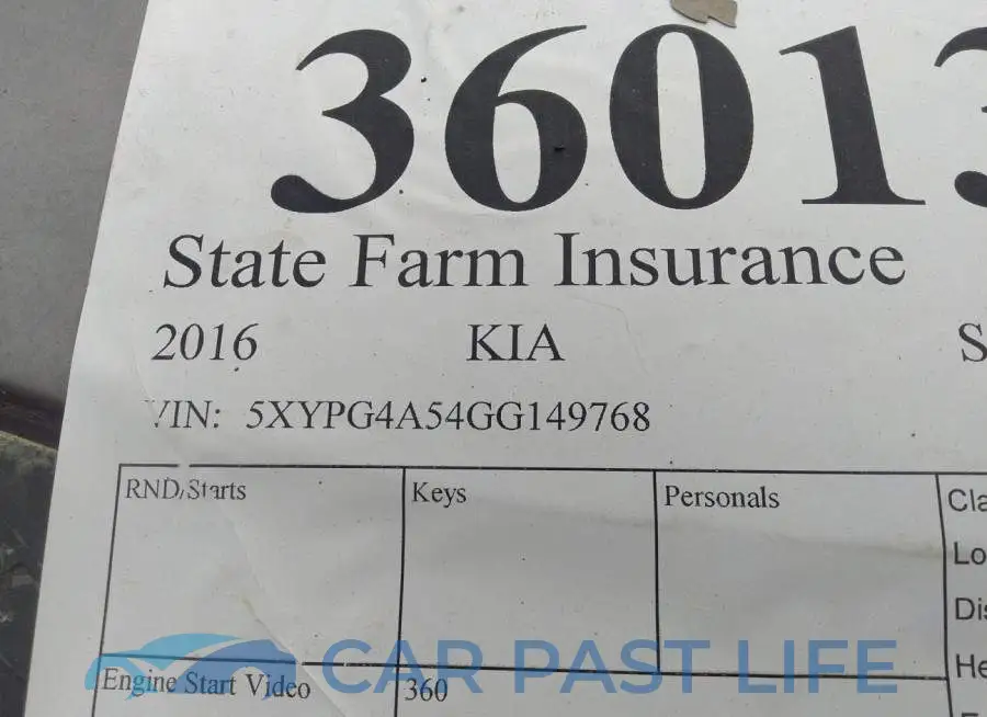 5XYPG4A54GG149768# 9