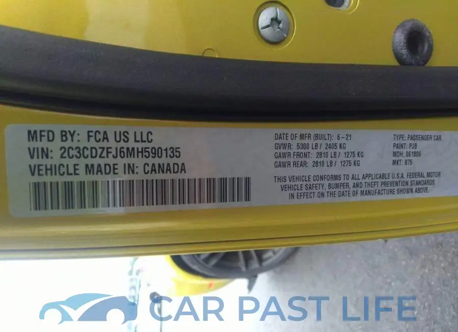 2C3CDZFJ6MH590135# 9