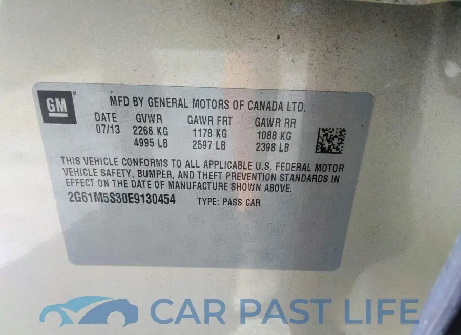 2G61M5S30E9130454# 9