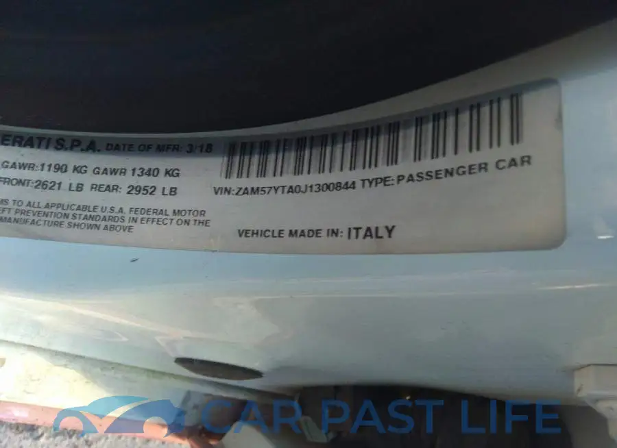 ZAM57YTA0J1300844# 9