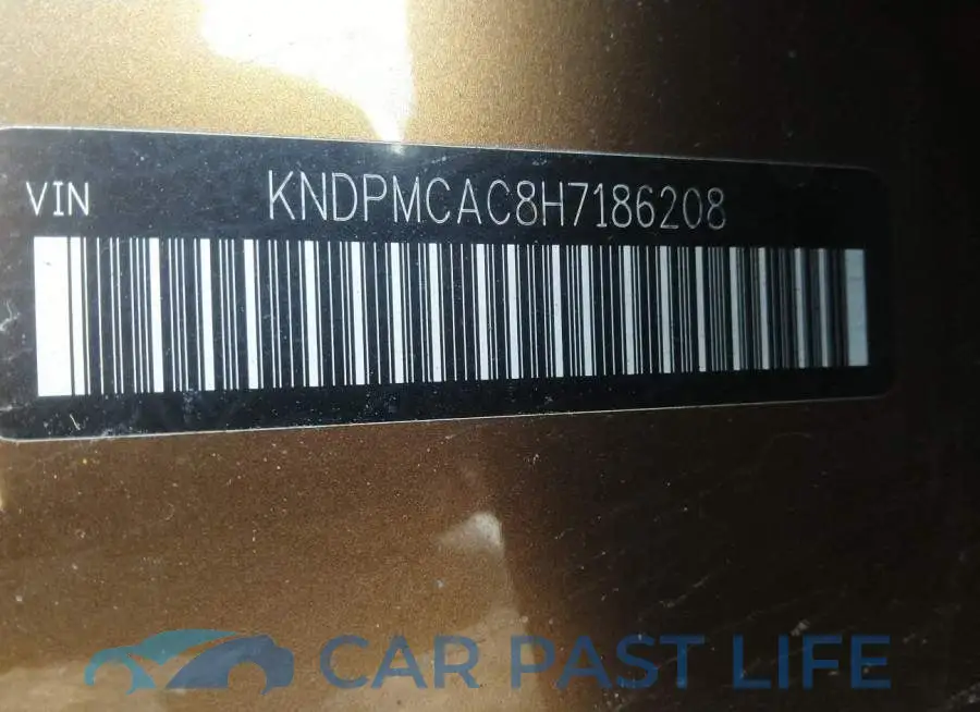 KNDPMCAC8H7186208# 9