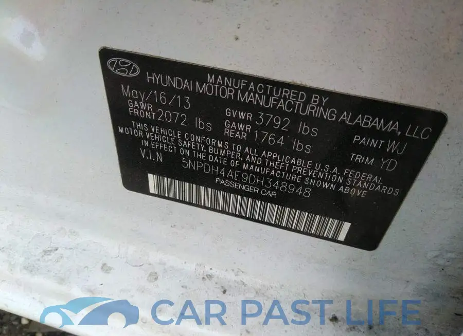 5NPDH4AE9DH348948# 9