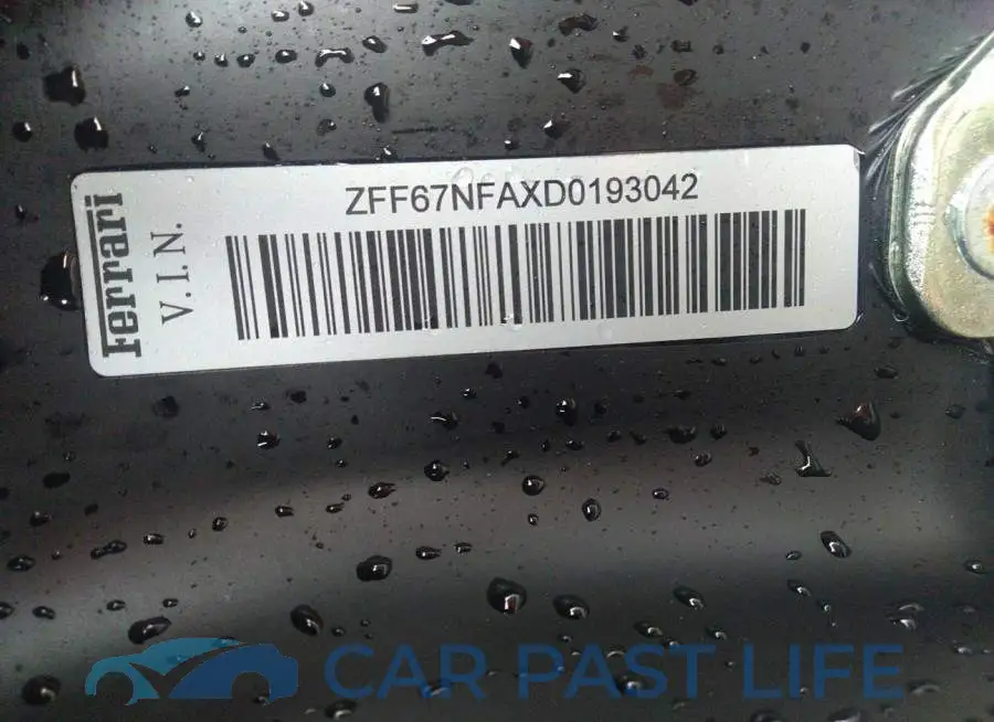 ZFF67NFAXD0193042# 9