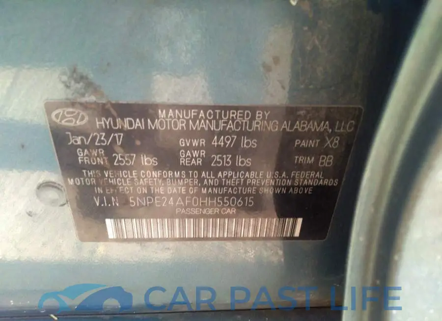 5NPE24AF0HH550615# 9