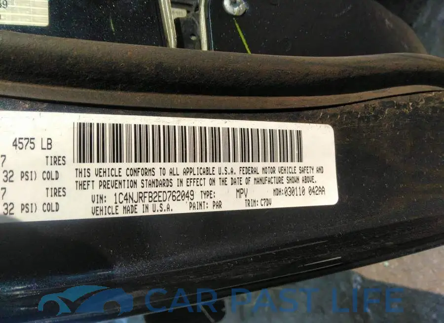 1C4NJRFB2ED762049# 9