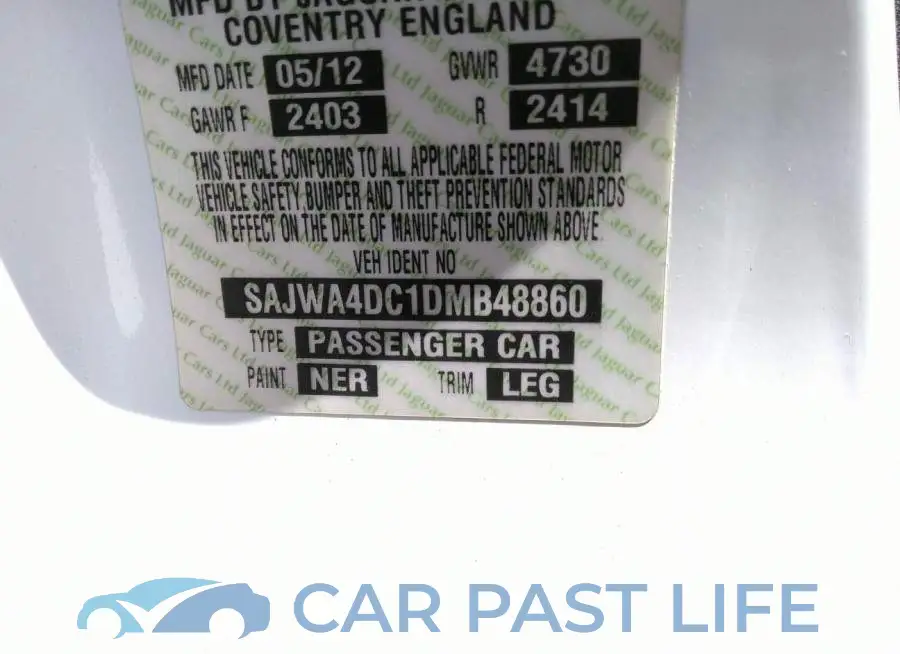 SAJWA4DC1DMB48860# 9