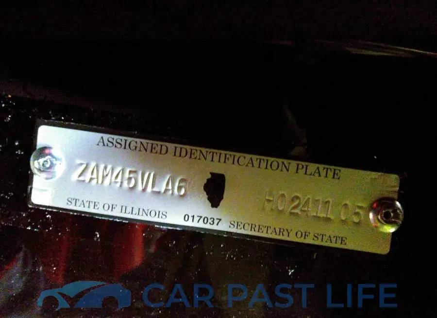 ZAM45VLA6H0241105# 9