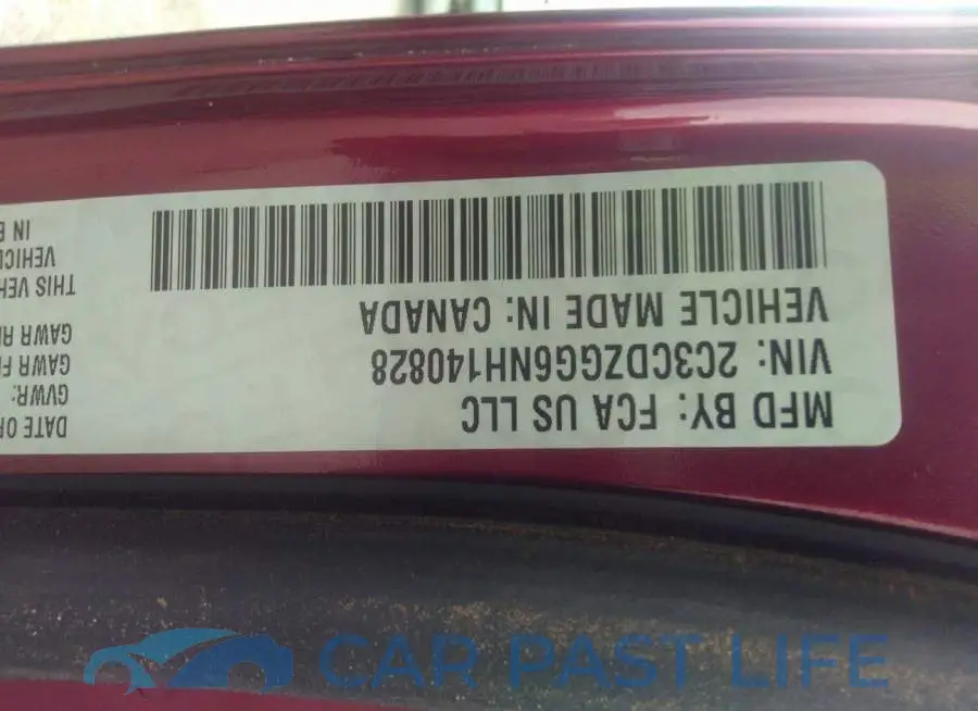 2C3CDZGG6NH140828# 9