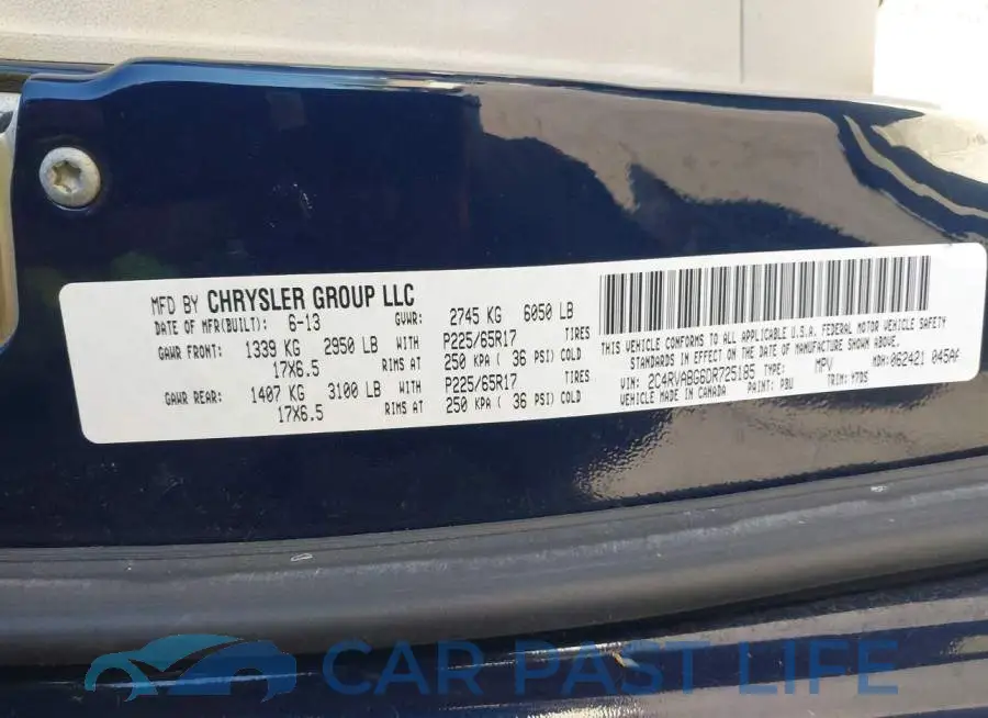 2C4RVABG6DR725185# 9