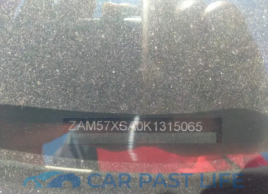 ZAM57XSA0K1315065# 9