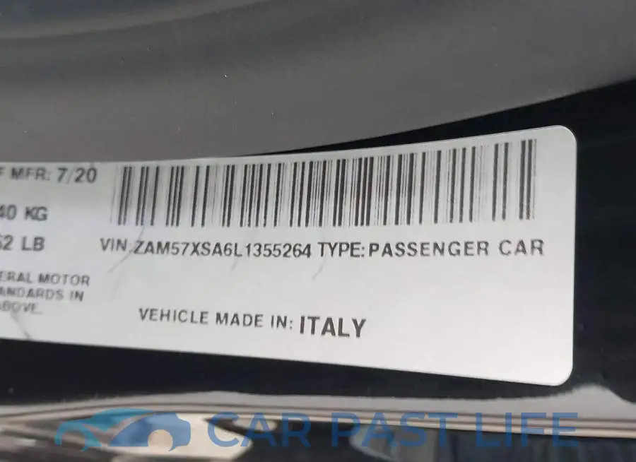 ZAM57XSA6L1355264# 9