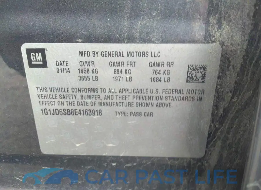 1G1JD6SB8E4163918# 9