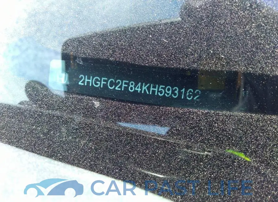 2HGFC2F84KH593162# 9