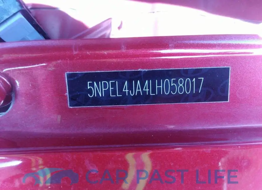5NPEL4JA4LH058017# 9