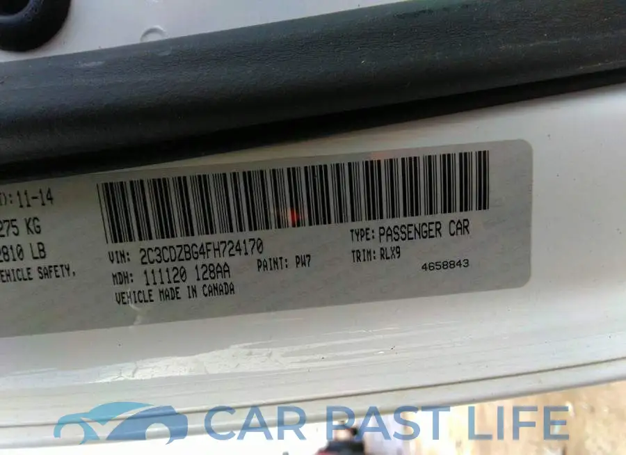 2C3CDZBG4FH724170# 9