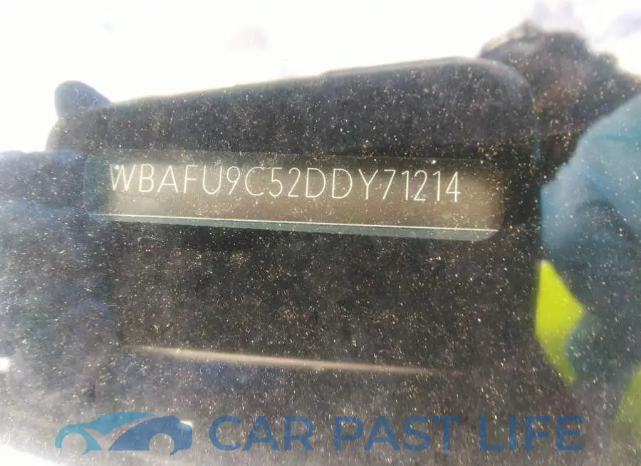 WBAFU9C52DDY71214# 9