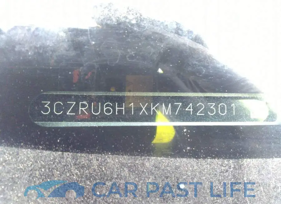 3CZRU6H1XKM742301# 9