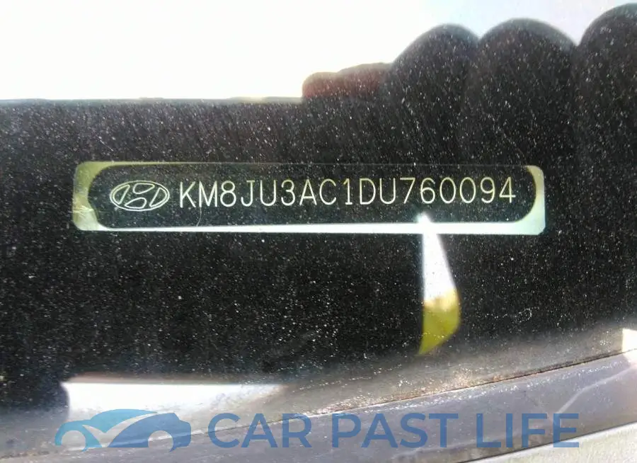 KM8JU3AC1DU760094# 9