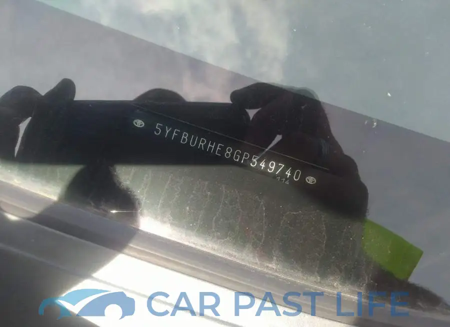 5YFBURHE8GP549740# 9