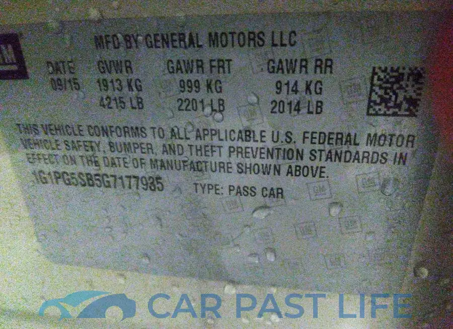 1G1PG5SB5G7177935# 9