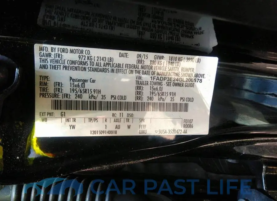 1FADP3E24GL200578# 9