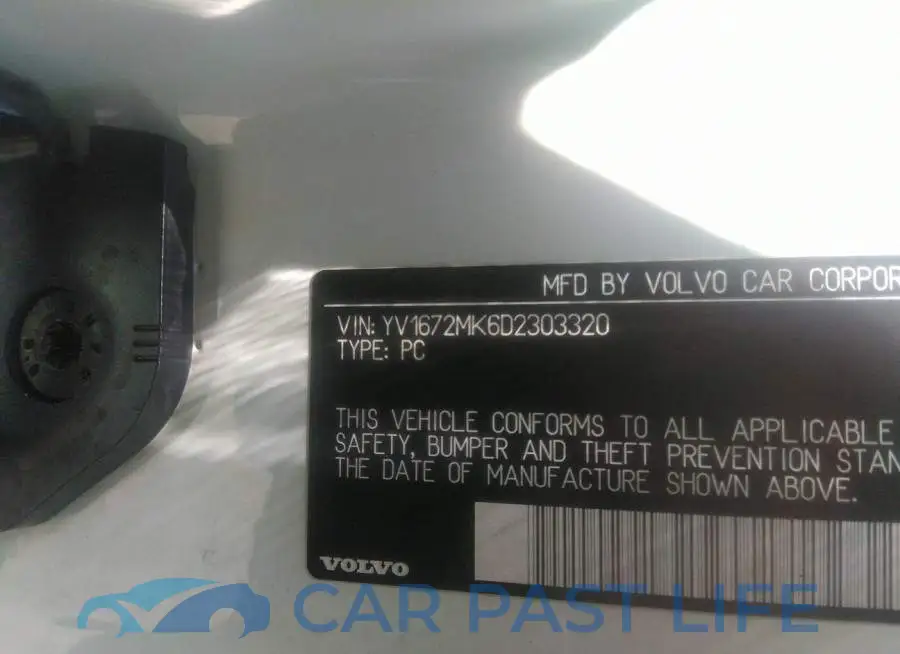 YV1672MK6D2303320# 9