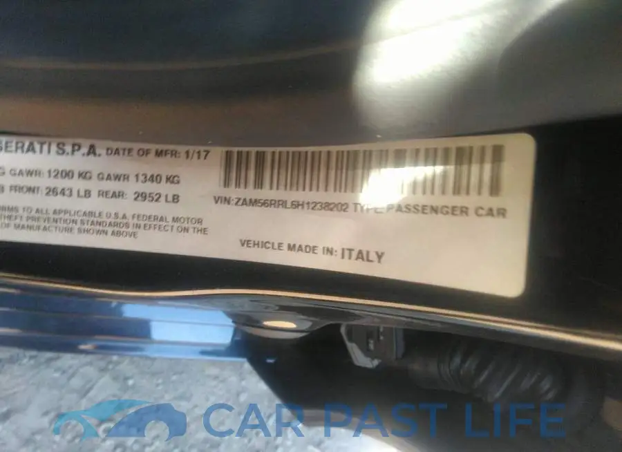 ZAM56RRL6H1238202# 9