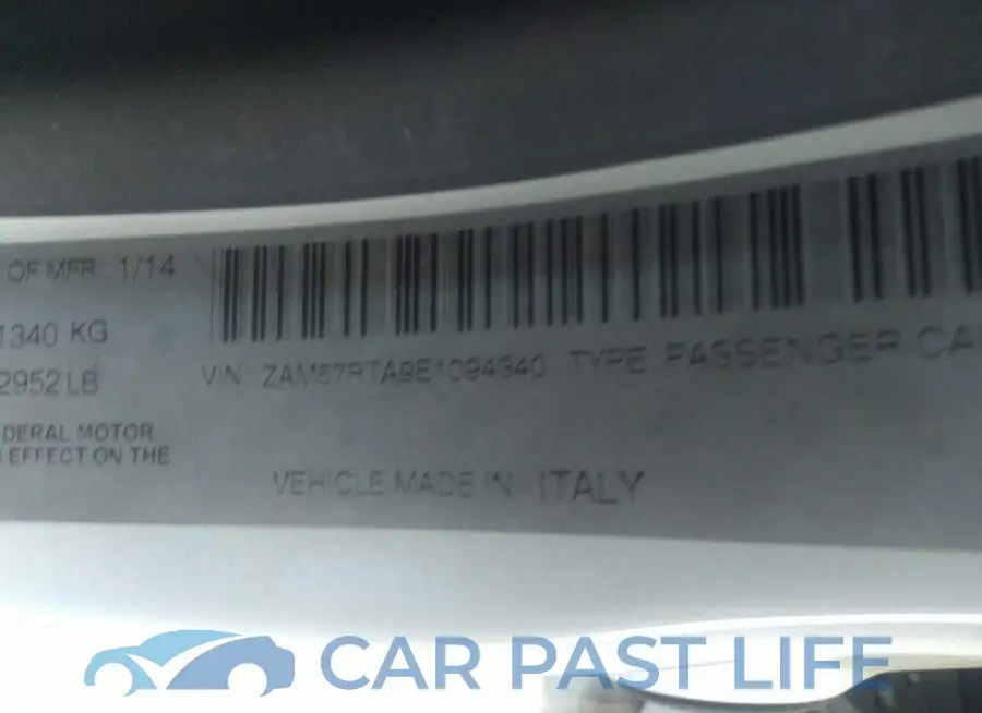 ZAM57RTA9E1094340# 9