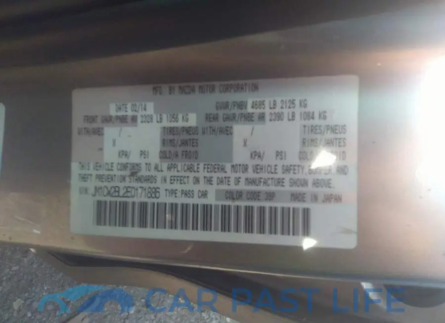 JM1CW2BL2E0171886# 9