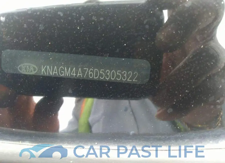 KNAGM4A76D5305322# 9