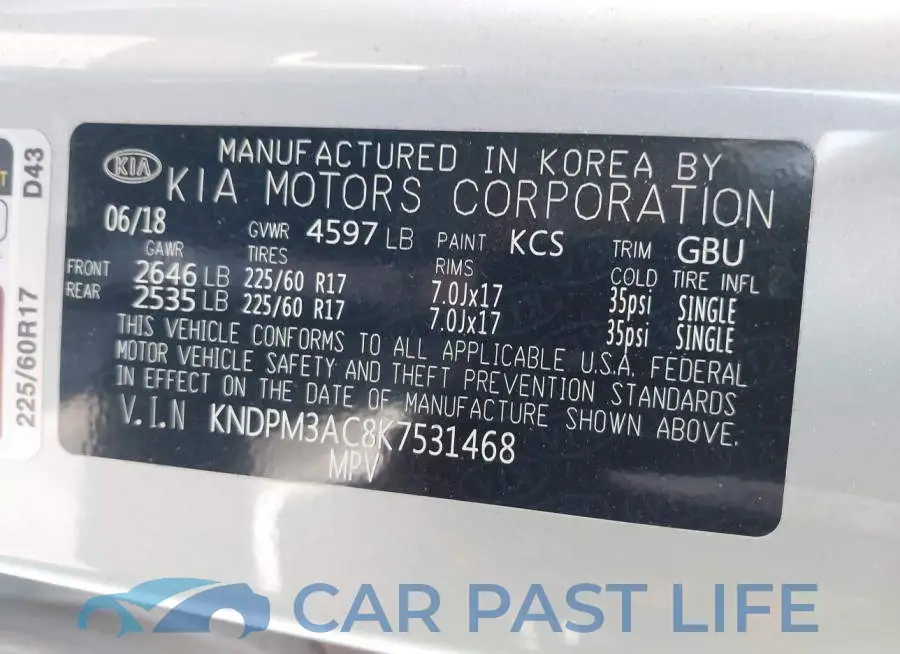 KNDPM3AC8K7531468# 9