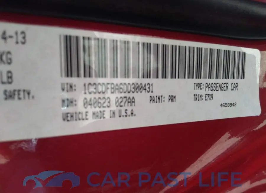 1C3CDFBA6DD300431# 9