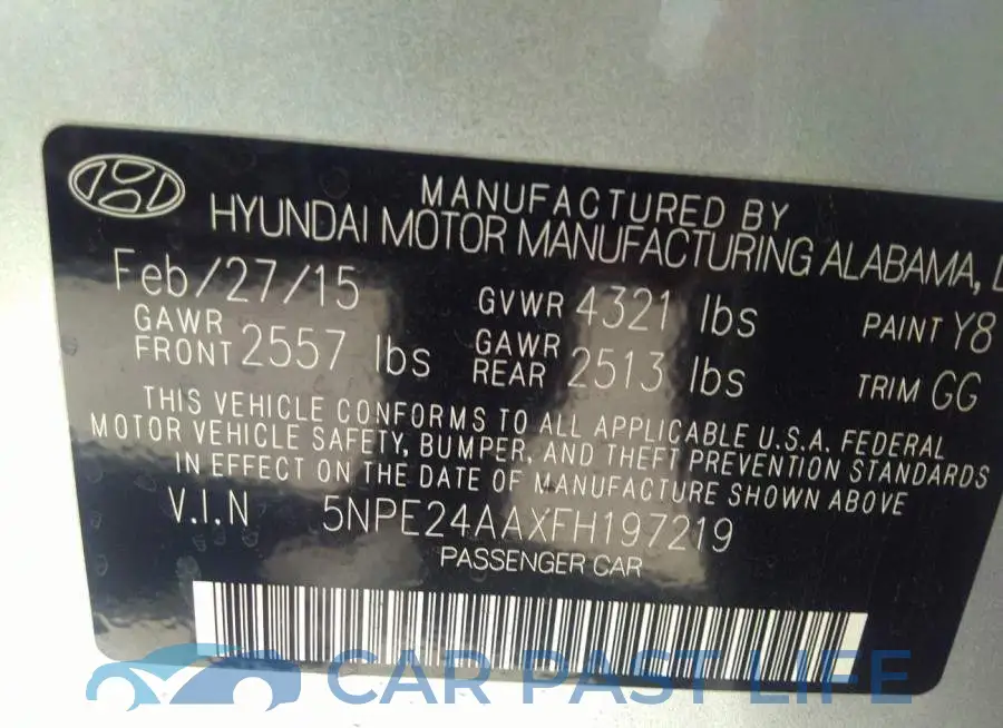 5NPE24AAXFH197219# 9