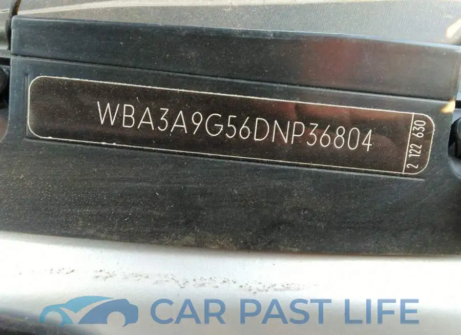 WBA3A9G56DNP36804# 9