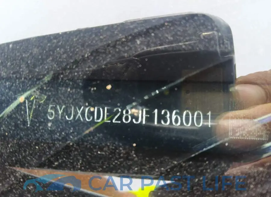 5YJXCDE28JF136001# 8